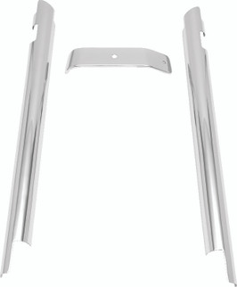 Kuryakyn Downtube Covers 07-17 Softail Chrome