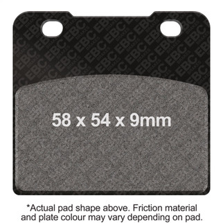EBC 86-87 Suzuki VS 700 Front Left/Right Sintered HH Brake Pads