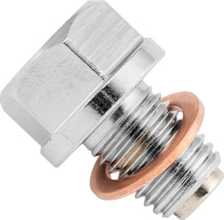 BikeMaster Magnetic Oil Drain Plug 12mm - Stainless