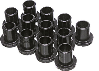 Control Arm Bushings Rear Black Pol