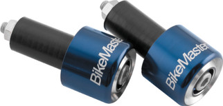 BikeMaster Anodized Aluminum Barend Pair - Blue