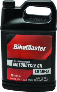 BikeMaster 20W50 Performance Oil - Gallon