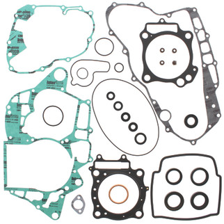 QuadBoss 04-05 Honda TRX450R Complete Gasket Set w/ Oil Seal