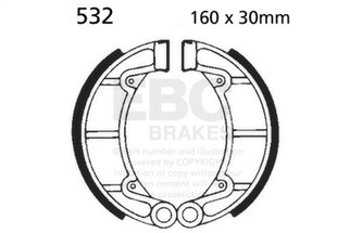 EBC 05-06 Yamaha YFM 250 Bruin Front Left Sintered HH Brake Pads