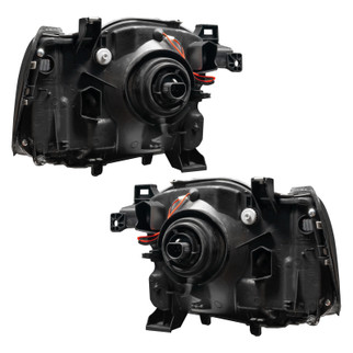 Oracle Lighting 02-04 Nissan Xterra SE Pre-Assembled LED Halo Headlights -Red