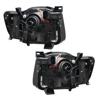 Oracle Lighting 02-04 Nissan Xterra SE Pre-Assembled LED Halo Headlights -Red