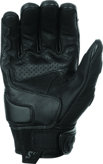 Speed and Strength Twist of Fate Leather Gloves Black - Small