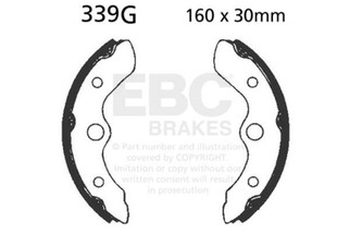 EBC 1984 Honda TRX 200 Fourtrax Front Left/Right Sintered HH Brake Pads