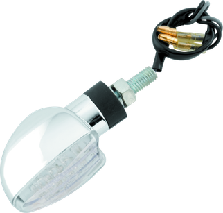 BikeMaster LED Spade Pair Chrome