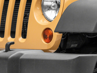Raxiom 07-18 Jeep Wrangler JK Axial Series Replacement Turn Signal Lamps- Amber