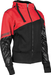 Speed and Strength Cat Outa Hell Hoody Red/Black Womens - Small