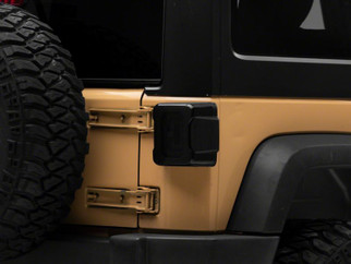 Raxiom 07-18 Jeep Wrangler JK Axial Series Carver LED Tail Lights- Black Housing (Smoked Lens)