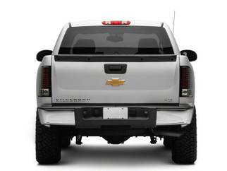 Raxiom 07-13 Chevrolet Silverado 1500 LED Tail Lights- Black Housing (Clear Lens)