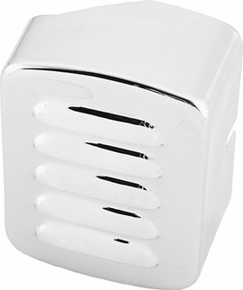 Bikers Choice 65-84 FL 71-86 FX 84-99 Softail Chrome Louvered Coil Cover Replaces H-D 31610-80T