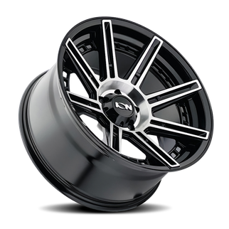 ION Type 149 20x10 / 8x165.1 BP / -24mm Offset / 125.2mm Hub Black/Machined Wheel
