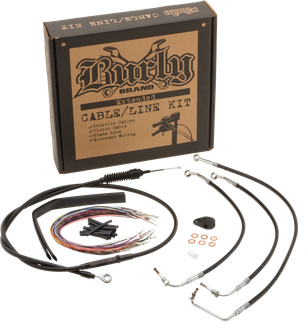 Burly Cntrl Kit 18-19" Ape Stainless Abs