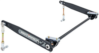 RockJock XJ Antirock Sway Bar Kit Front Bolt-On Aluminum Mounts 17in Forged Arms