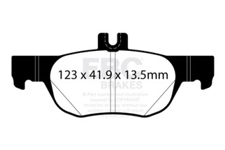 EBC 2020+ Mazda CX-30 2.5L Greenstuff Rear Brake Pads