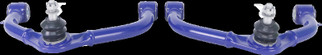 SuperPro 09-18 Ram 1500 DS / 19-22 Ram 1500 Classic DS Front Upper Control Arm Set