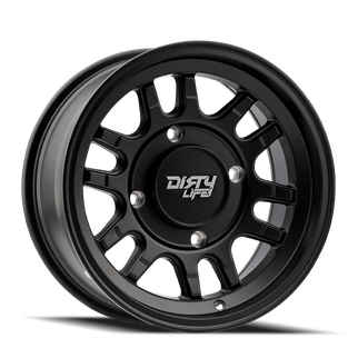 Dirty Life 9310s Canyon Sport SXS 15x7 / BLANK BP / 13mm Offset / 106.25mm Hub Matte Black Wheel