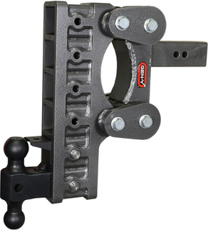 Gen-Y The Boss Torsion-Flex 2.5in Shank 12in Drop 21K Hitch w/GH-061 Dual-Ball/GH-062 Pintle Lock