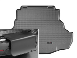 WeatherTech 13-18 Toyota Avalon Cargo With Bumper Protector - Black