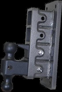 Gen-Y Mega Duty 2.5in Bolt-On 9in Drop 3K TW 21K Hitch w/GH-061 Dual-Ball/GH-062 Pintle Lock