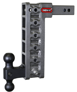 Gen-Y Mega Duty 2in Shank 12.5in Drop 16K Hitch w/GH-051 Dual-Ball