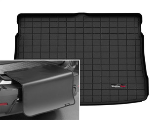 WeatherTech 22-22 Volkswagen Golf GTI Cargo With Bumper Protector - Black