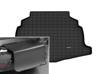 WeatherTech 2021+ Toyota Corolla Hatchback Cargo With Bumper Protector - Black