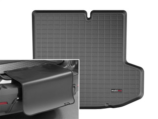 WeatherTech 20-23 Nissan Versa Cargo With Bumper Protector - Black