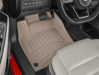 WeatherTech 2021+ Nissan Rogue Front FloorLiner HP - Tan