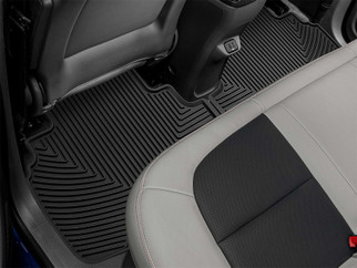 WeatherTech 2017+ Chevrolet Bolt EV Rear Rubber Mats - Black
