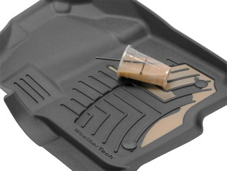 WeatherTech 2016+ Honda Pilot Front FloorLiner HP - Tan