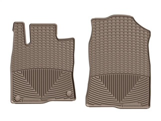 WeatherTech 2016+ Honda Civic Front Rubber Mats - Tan