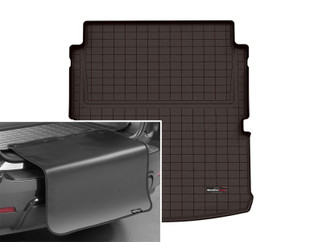 WeatherTech 2021+ Jeep Grand Cherokee L Cargo With Bumper Protector - Cocoa