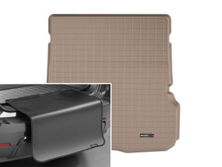 WeatherTech 2020+ Mercedes-Benz GLS-Class Cargo With Bumper Protector - Tan