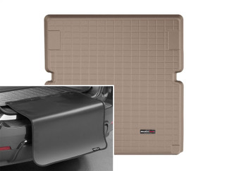 WeatherTech 2019+ BMW X7 40i Cargo With Bumper Protector - Tan