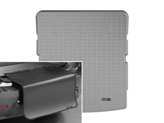 WeatherTech 2018+ Ford Expedition Max Cargo With Bumper Protector - Grey