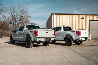 Corsa 2021-2025 Ford F-150 SuperCrew/5.5ft Bed 3.5L V6 Sport Cat-Back Dual Rear Exit-Polished