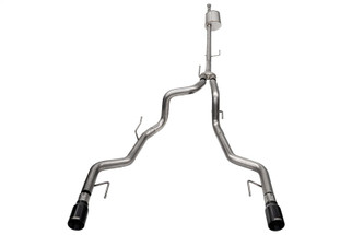 Corsa 2022-2025 Ford F-150 SuperCrew/5.5ft Bed 5.0L V8 Sport Cat-Back Dual Rear Exit-Black PVD