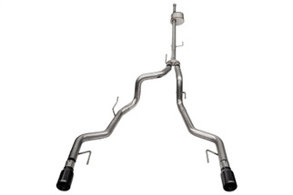 Corsa 2022-2025 Ford F-150 SuperCrew/5.5ft Bed 5.0L V8 Xtreme Cat-Back Dual Rear Exit-Black PVD
