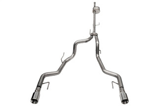 Corsa 2022-2025 Ford F-150 SuperCrew/5.5ft Bed 5.0L V8 Xtreme Cat-Back Dual Rear Exit-Polished