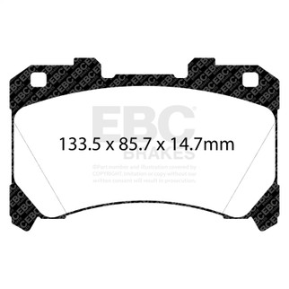 EBC Racing 2023+ Toyota GR Corolla RP-X Front Brake Pads