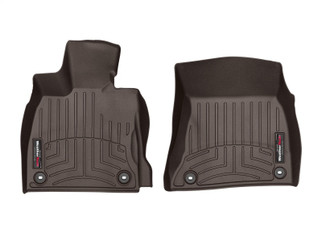WeatherTech 2018+ Lexus LS Front FloorLiner - Cocoa