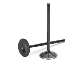 Supertech BMW M42/S42 33X5.97X106.10mm Flat Blk Nitrided Intake Valve - Set of 8