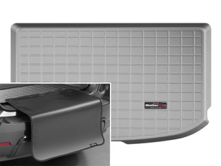 WeatherTech 14-16 Kia Soul Cargo With Bumper Protector - Grey