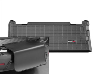 WeatherTech 21-22 Toyota Sienna Cargo With Bumper Protector - Black