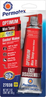 Optimum Red Rtv Silicone 3 Oz 12/case