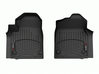 WeatherTech 2022 GMC Hummer EV Pickup (Vinyl Floors) Front FloorLiner - Black